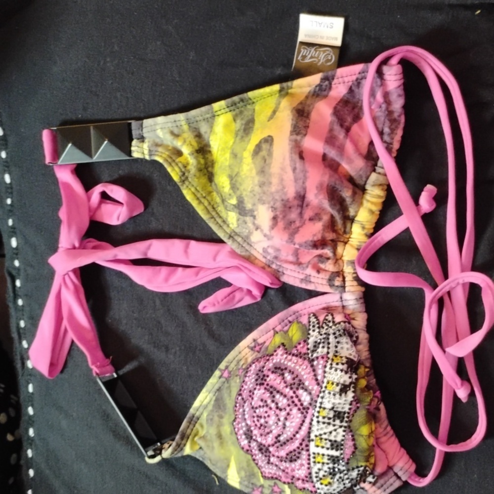 Sinful Vibrant Multicolor Bikini Top